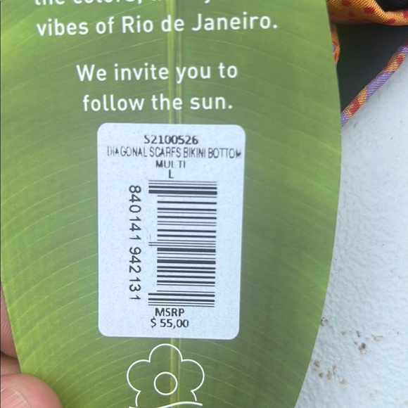 Farm Rio Colorful Patterned Bikini Set - Picture 5 of 5